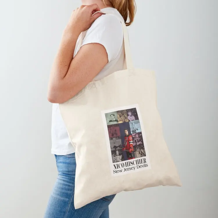 

nico hischier eras Tote Bag tote bag bags woman 2025 eco pack canvas tote bag
