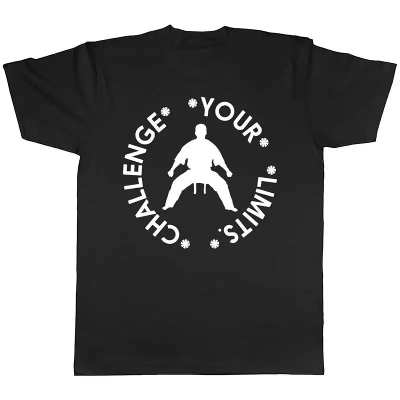 Challenge your Limits Karate Martial Arts Mens Womens Ladies Unisex T-shirt
