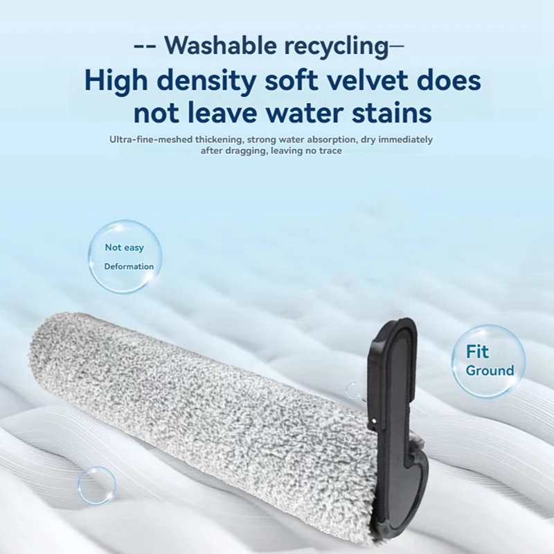 MAKE 6PCS-เปลี่ยน-อะไหล่-สําหรับ-Tineco-Floor-One-S7-Flashdry-เปียก-แห้ง-เครื่องดูดฝุ่น-Cleaner-อุปกรณ์เสริม-ลูกกลิ้ง-แปรง-Hepa-Filter