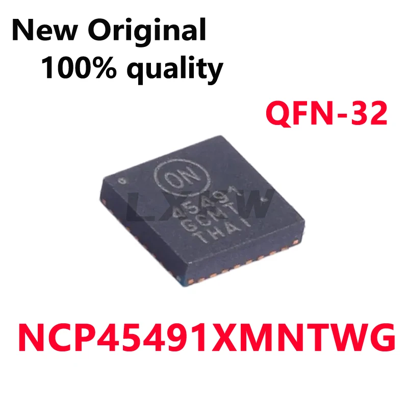2-10/PCS New NCP45491 45491 NCP45491XMNTWG QFN32 Original Current sensing amplifier chip In Stock