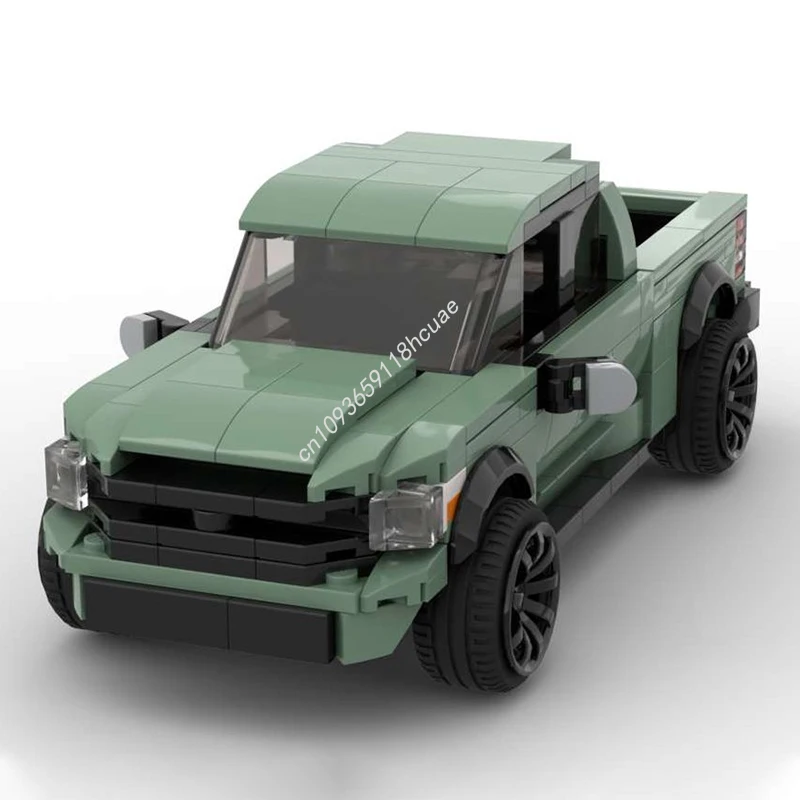 

400 шт. MOC игрушка Tundra Sand Green 8 Stud City Champion Суперкар DIY Строительные блоки Рождественский подарок Креативное семейное склеивание Идеально