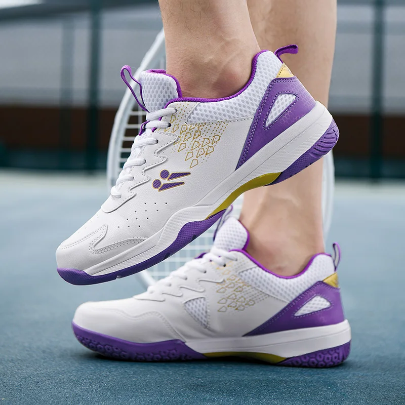 Мужская обувь для бадминтона, противоскользящая спортивная мужская обувь с низким берцем на открытом воздухе, прочная однотонная износостойкая повседневная обувь для бега для мужчин