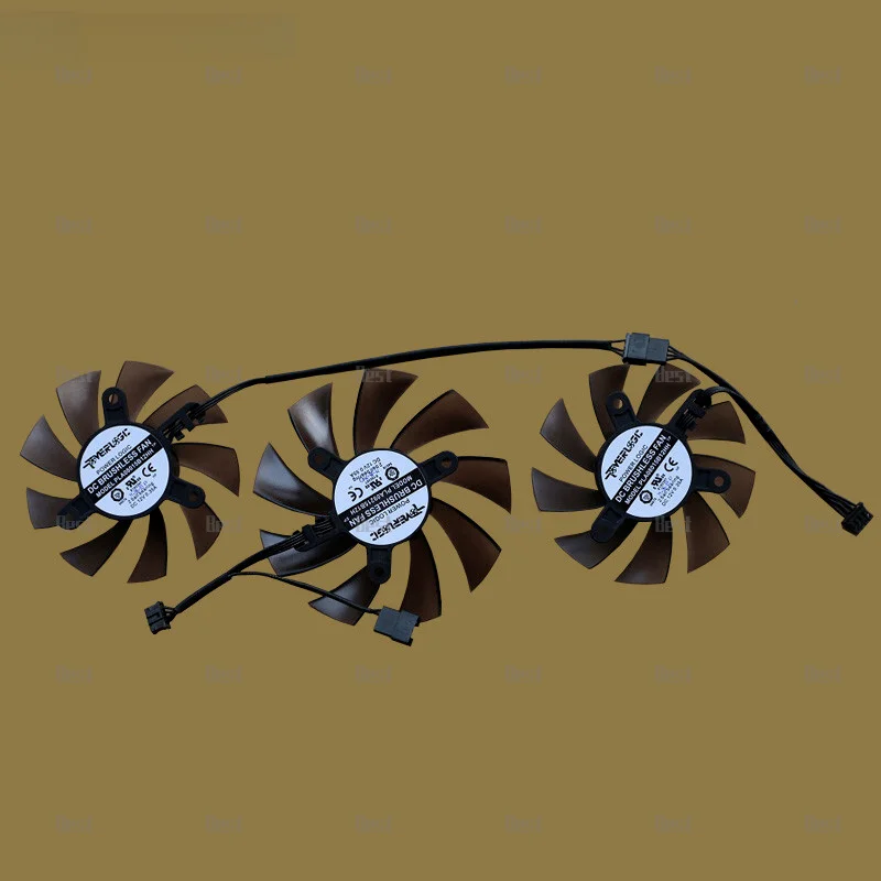 Ventilador de Placa Gráfica para HP Omen, GeForce RTX 3090, RTX 3080, Ventiladores Ti RTX 3080, 3 Peças