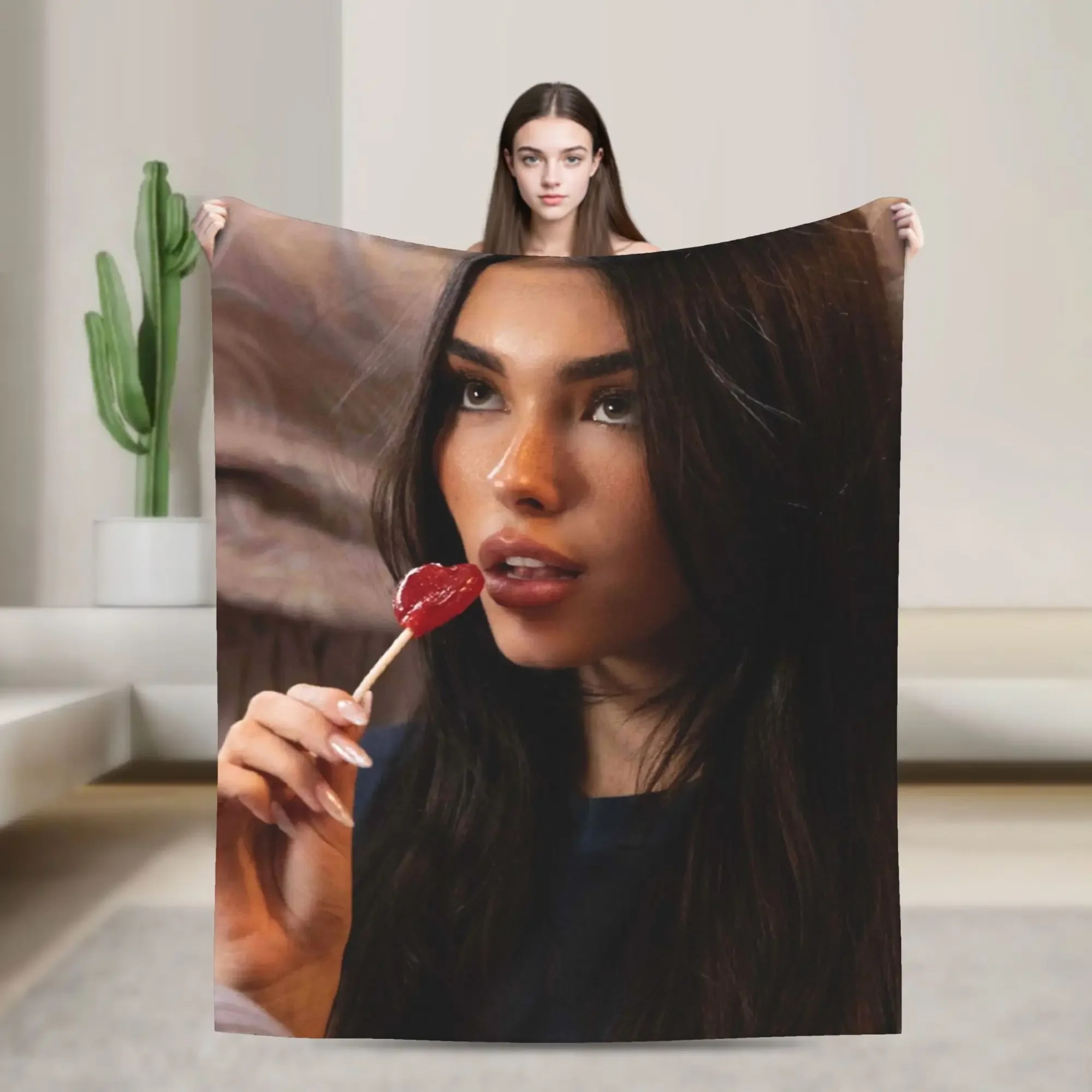 

Madisons Beers Blanket Quality Warm Soft Throw Blanket for Winter Travel Car Bedroom Aesthetic Bedspread Cozy Home Decor
