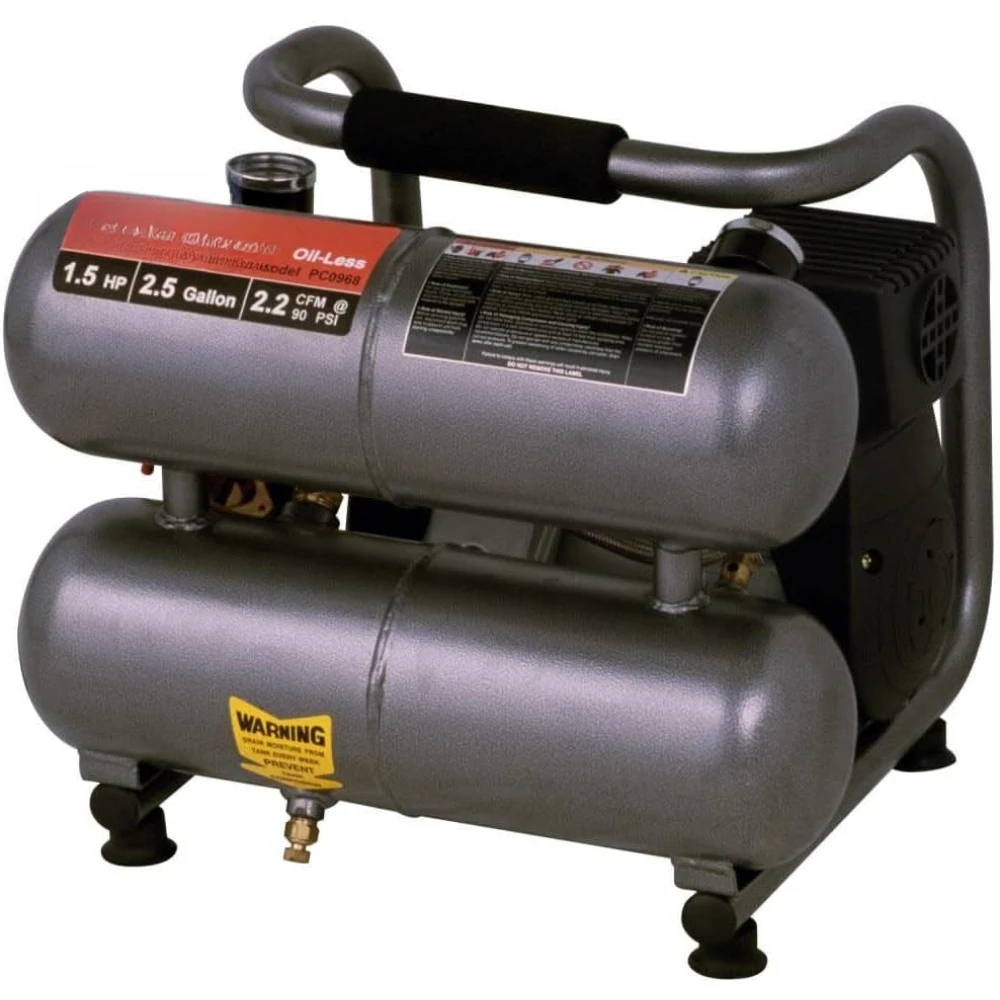 PC0968 Compressor, 1.5-Horsepower (PEAK) 2.5-Gallon