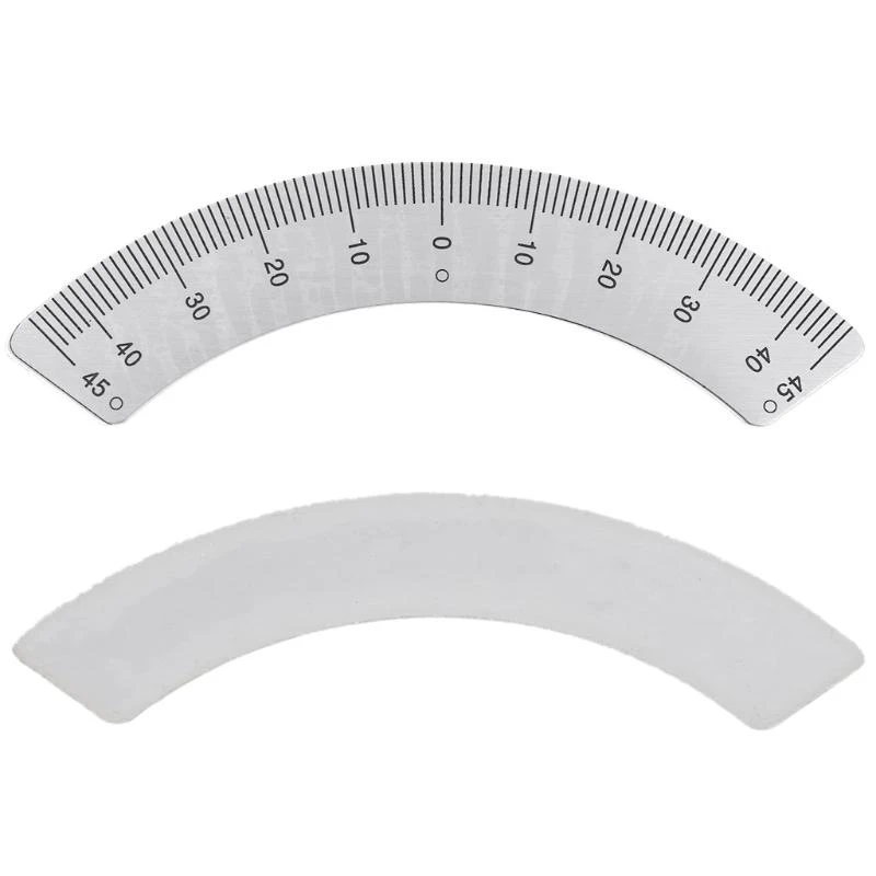 Messwerkzeug, Bogenwinkelmesser, Fräsmaschinenteil, Winkelplattenskala