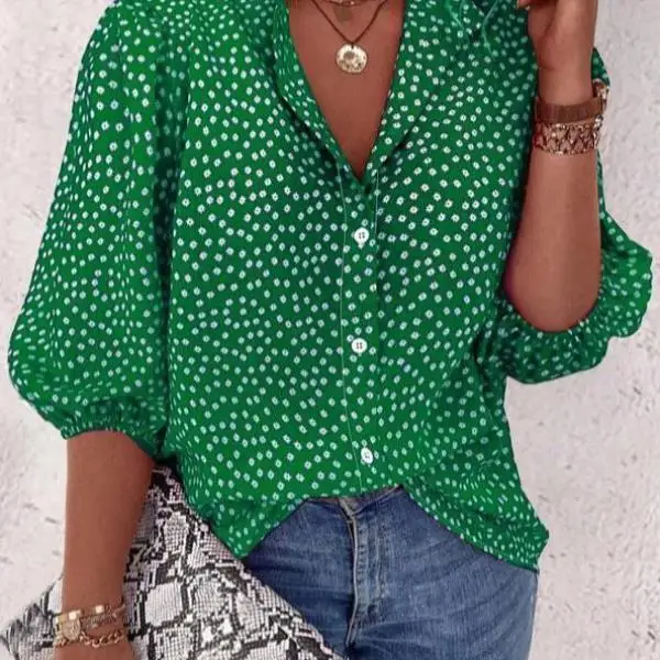 Ropa interior cálida con estampado floral para hombres y mujeres, ajuste regular, cuello ort Sve, cuero PU, para mediana edad