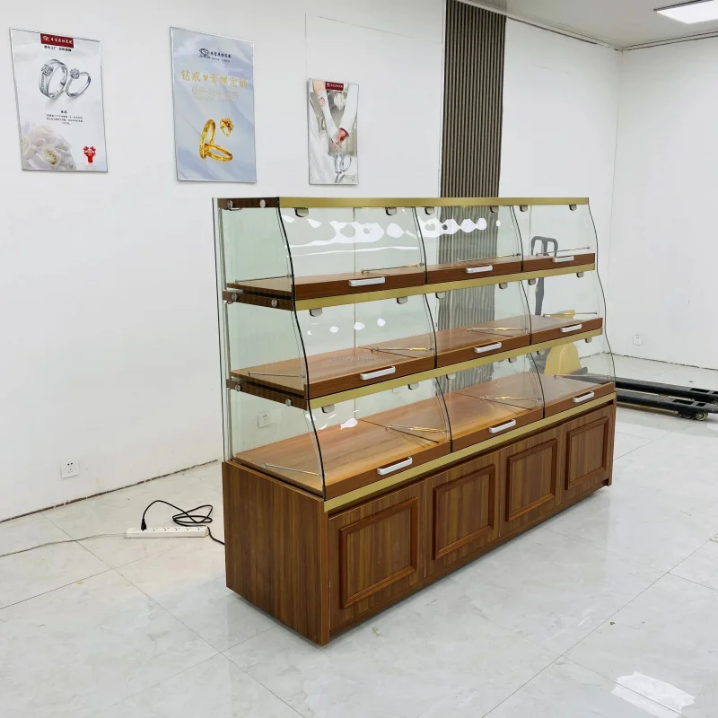 

Customize.HZD High Quality Bakery Display Cabinet showcase Bakery Counter Display Bakery Display in Mall Store