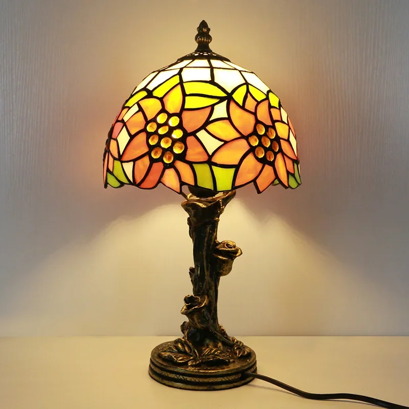 Estilo europeu rosa, luz noturna de cabeceira de quarto, lâmpada de mesa, proteção para os olhos infantis