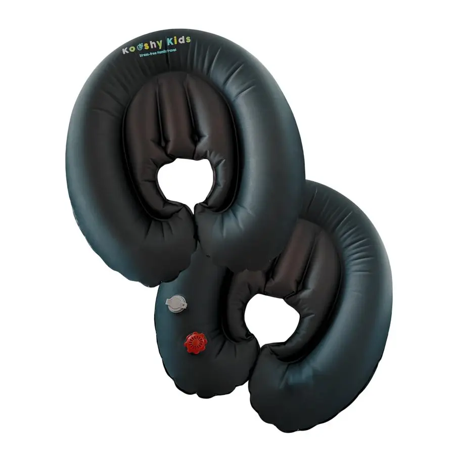 

Premium Kooshy Kloud HandPumped Travel Pillow Nest Inflatable Travel Pillow Infant Kids Travel Cuddle Bed Adult Back Support Sle