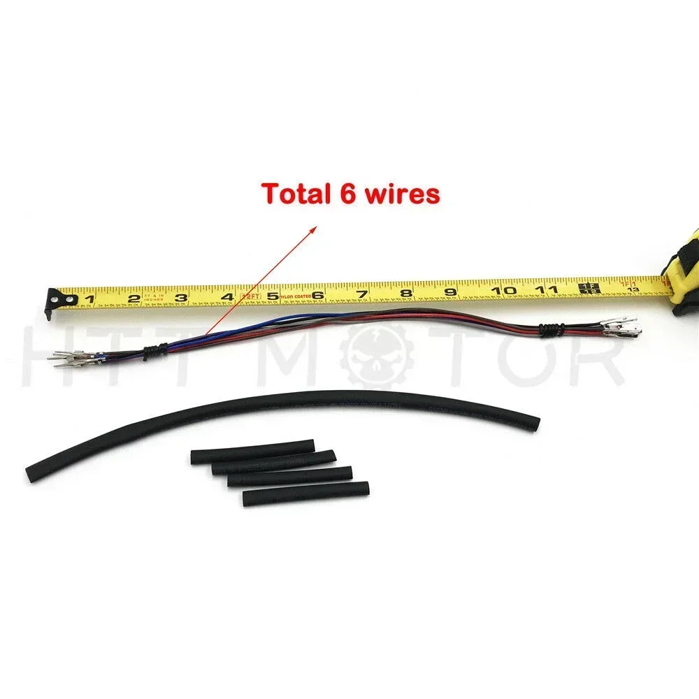 2014-2016년식 몽키 바 및 2007-2013년식 할리 투어링 애프터마켓 오토바이 부품용 12인치 핸들바 회로 와이어 연장선