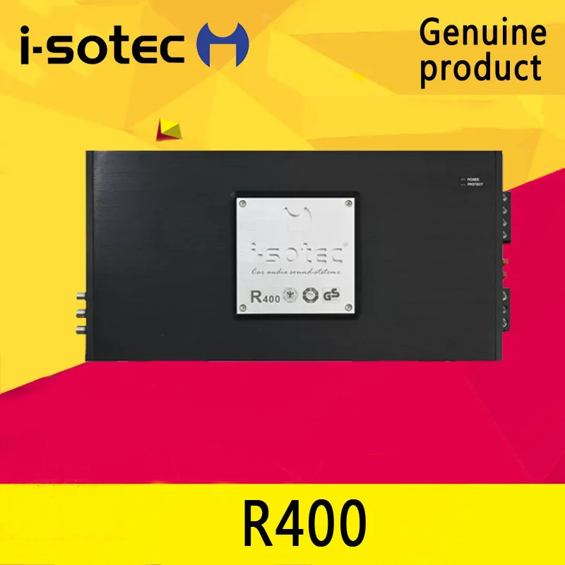 German i-sotec R400 reference level four-channel amplifier car audio amplifier retrofit