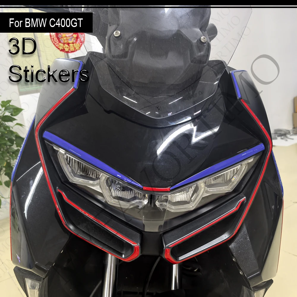 

Motorcycle For BMW C400GT C 400 GT C400 Scooter Tank Body Front Face Fairing Fender Stickers Decals