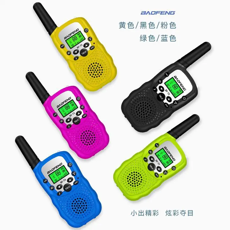 BAOFENG BF-T3 Mini Kids Walkie Talkie Portable Handheld Two Way Radio for Outdoor