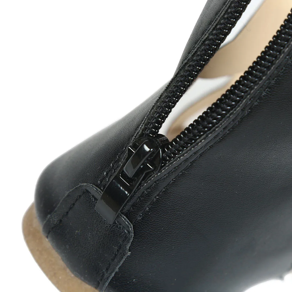 Summer Women Ladies Fashion Casual Knee High Boots Shoes Sandals a leathermake leg slimhomegirls Women\'s Dress Sandals