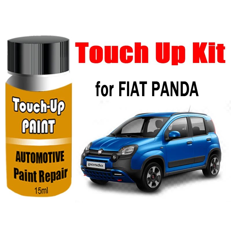

Car Touch-Up Paint Kit (with brush) for FIAT PANDA Paint Scratch Remover Car Paint Care Accessories