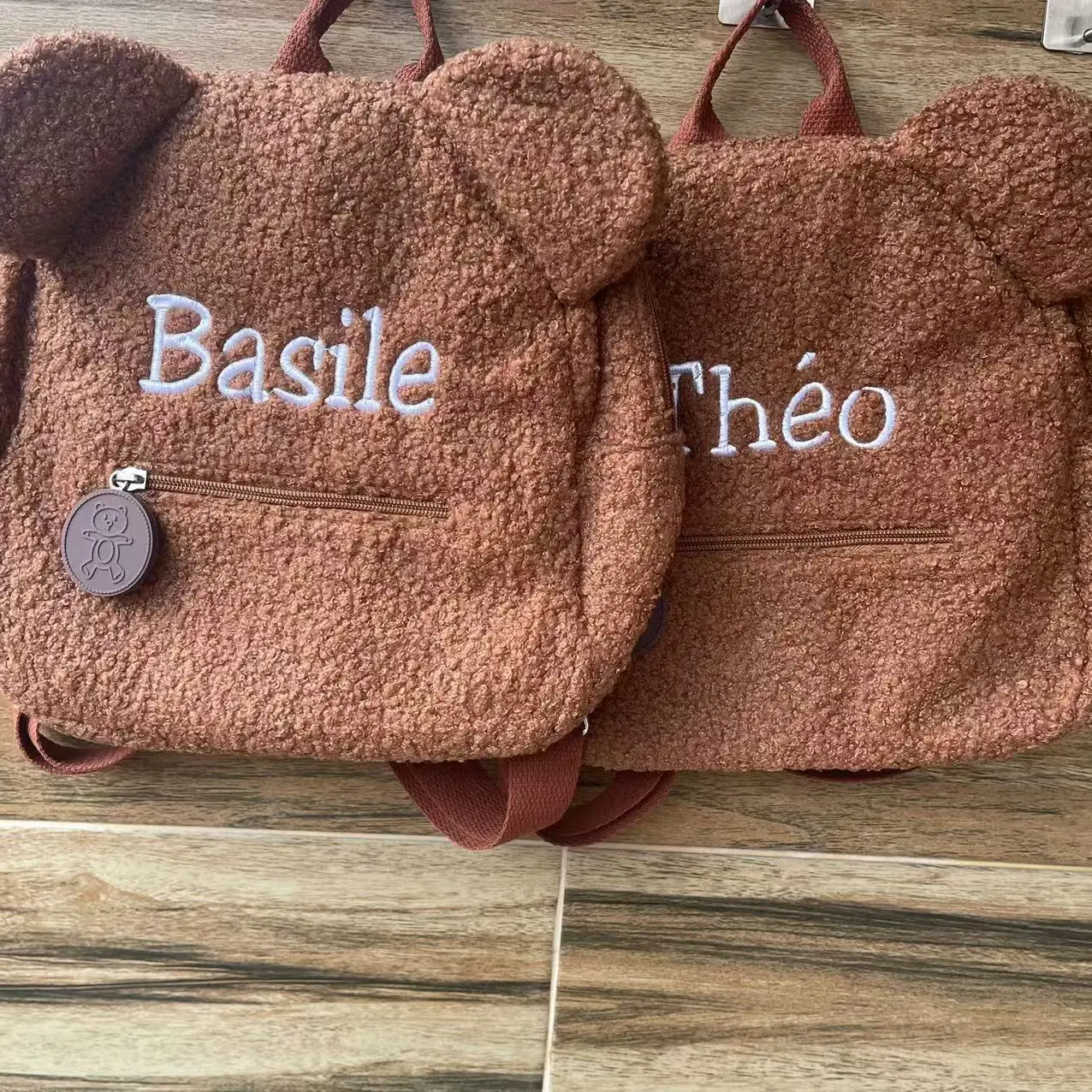 

Personalized Teddy Bear Backpack Toddler backpack, Custom name backpack,Children's Backpack with name,Teddy Bear Bag for Kids