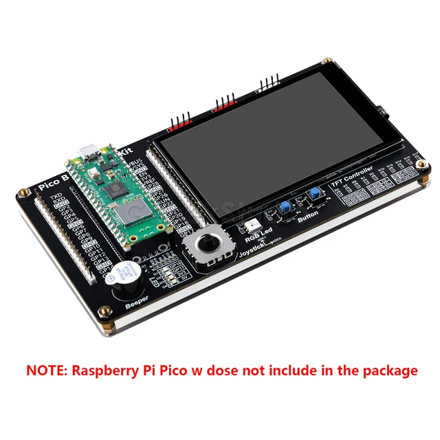 Zestaw płytki prototypowej Raspberry Pi Pico/Pico W/2 z 3,5-calowym ekranem dotykowym DIY Project Breakout Board