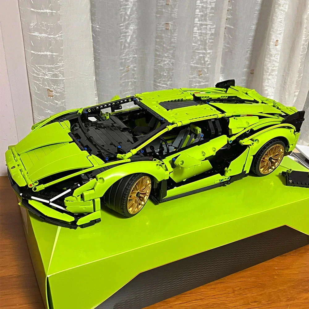 3696Pcs Supercar Building Blocks 1:8 Car Model Bricks for Adult Kids Gifts Compatible 42115