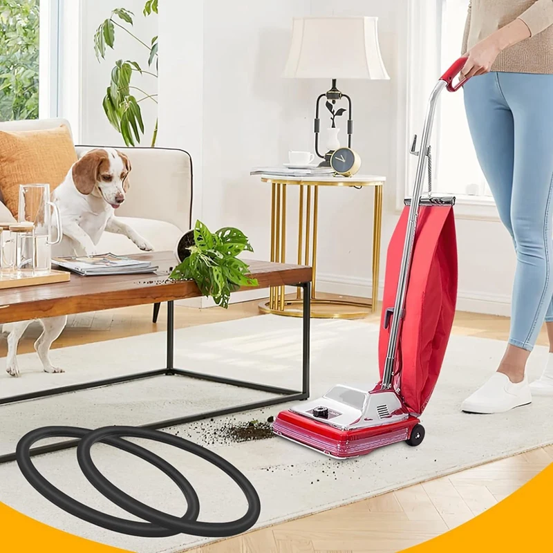6 Stuks Vacuüm Riem 30563b Ronde Stofzuiger Riemen Rechtop Vacuüm Riem Voor Sanitaire Eureka Stofzuiger Stijl Rd