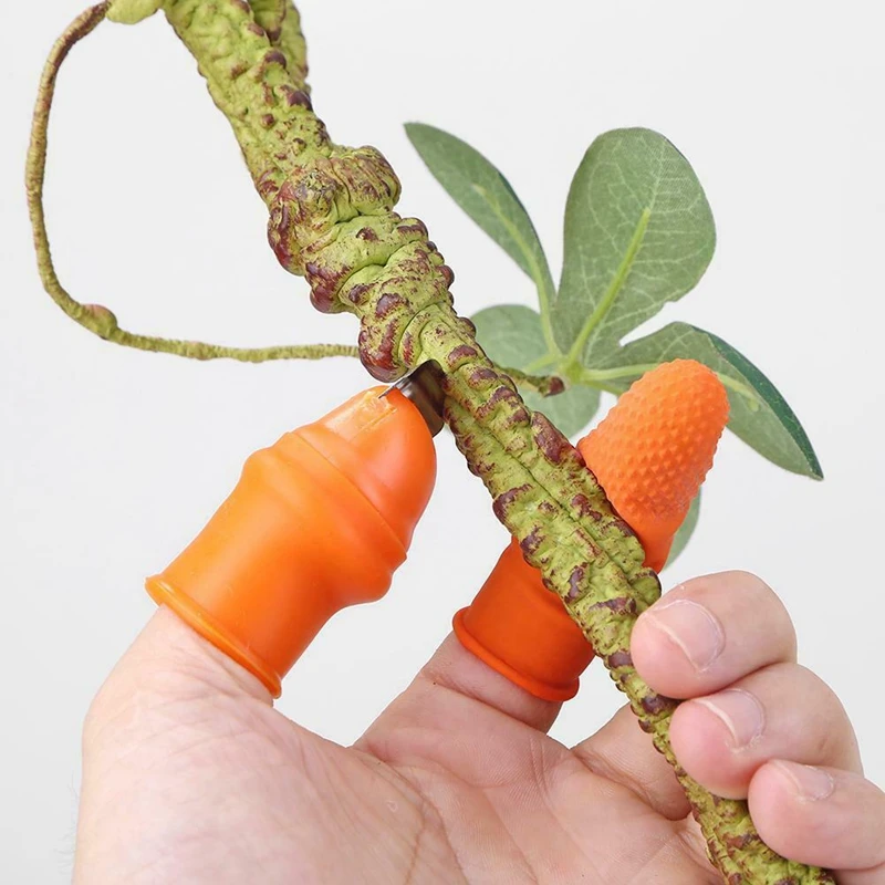 

NEW_Садовый силиконовый нож для большого пальца с пальцем для фруктов Vege-L