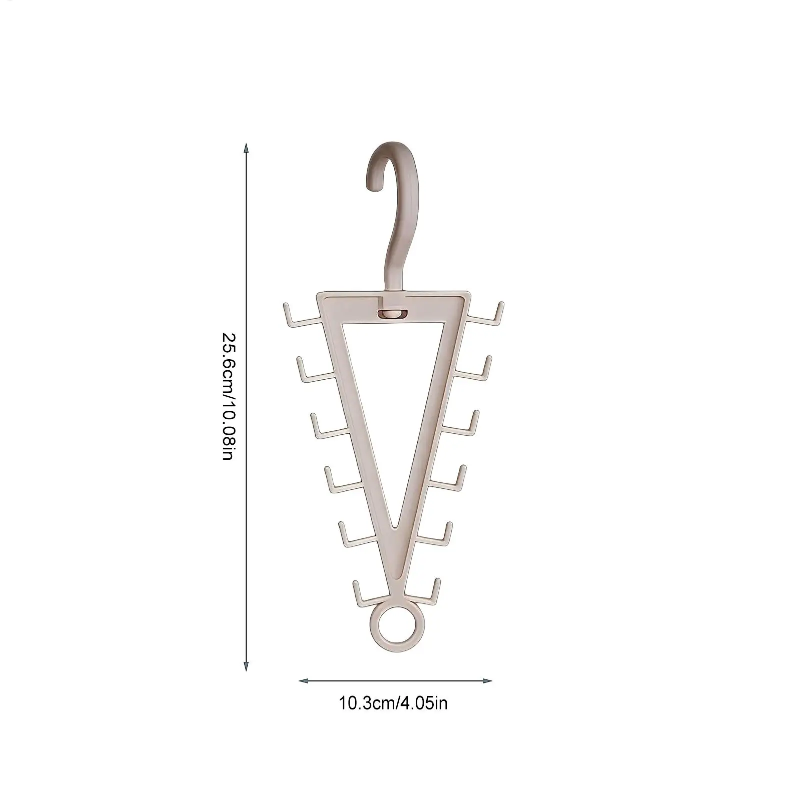 Space Saving Clothes Hangers Heavy-Duty 360 Degree Rotating Rack V Shaped Double-Sided Closet Organizer for Wardrobe Closet Dorm