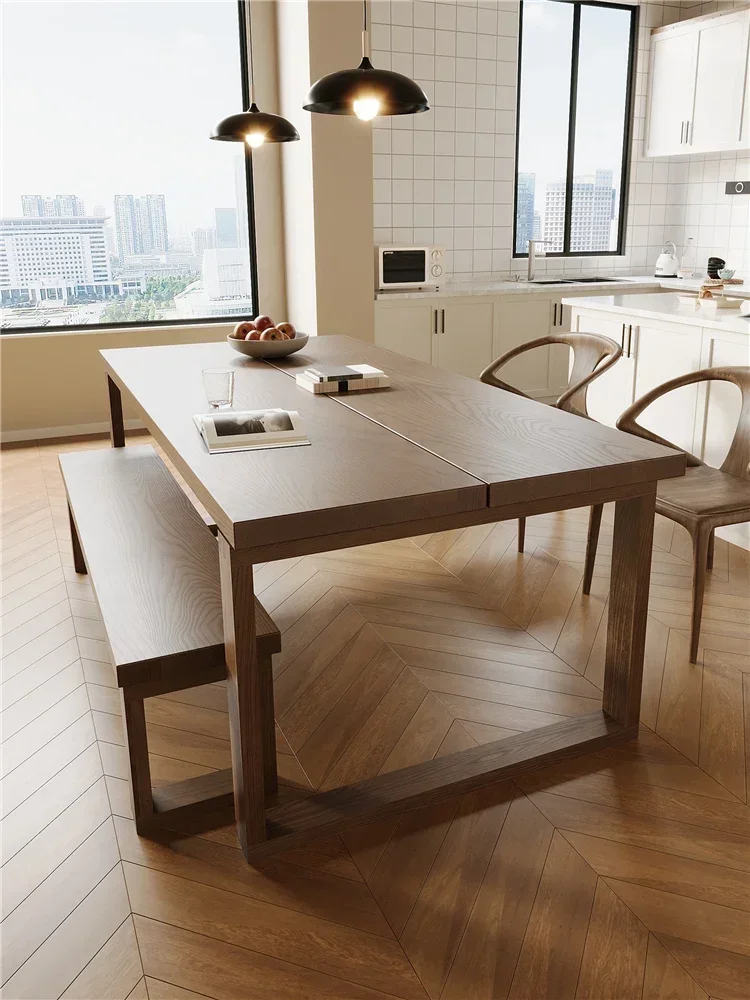 New Chinese style solid wood dining table