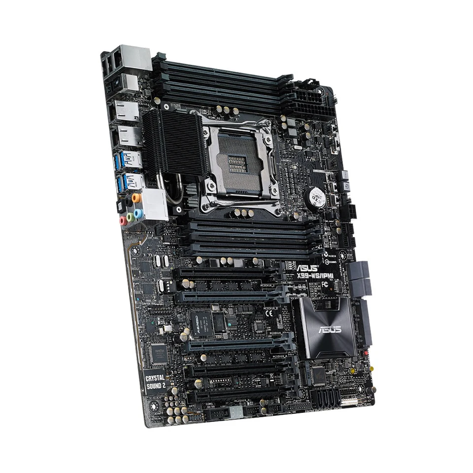 ASUS X99-WS/IPMI Motherboard Support i7-6800K 6900K E5-4669 2695
