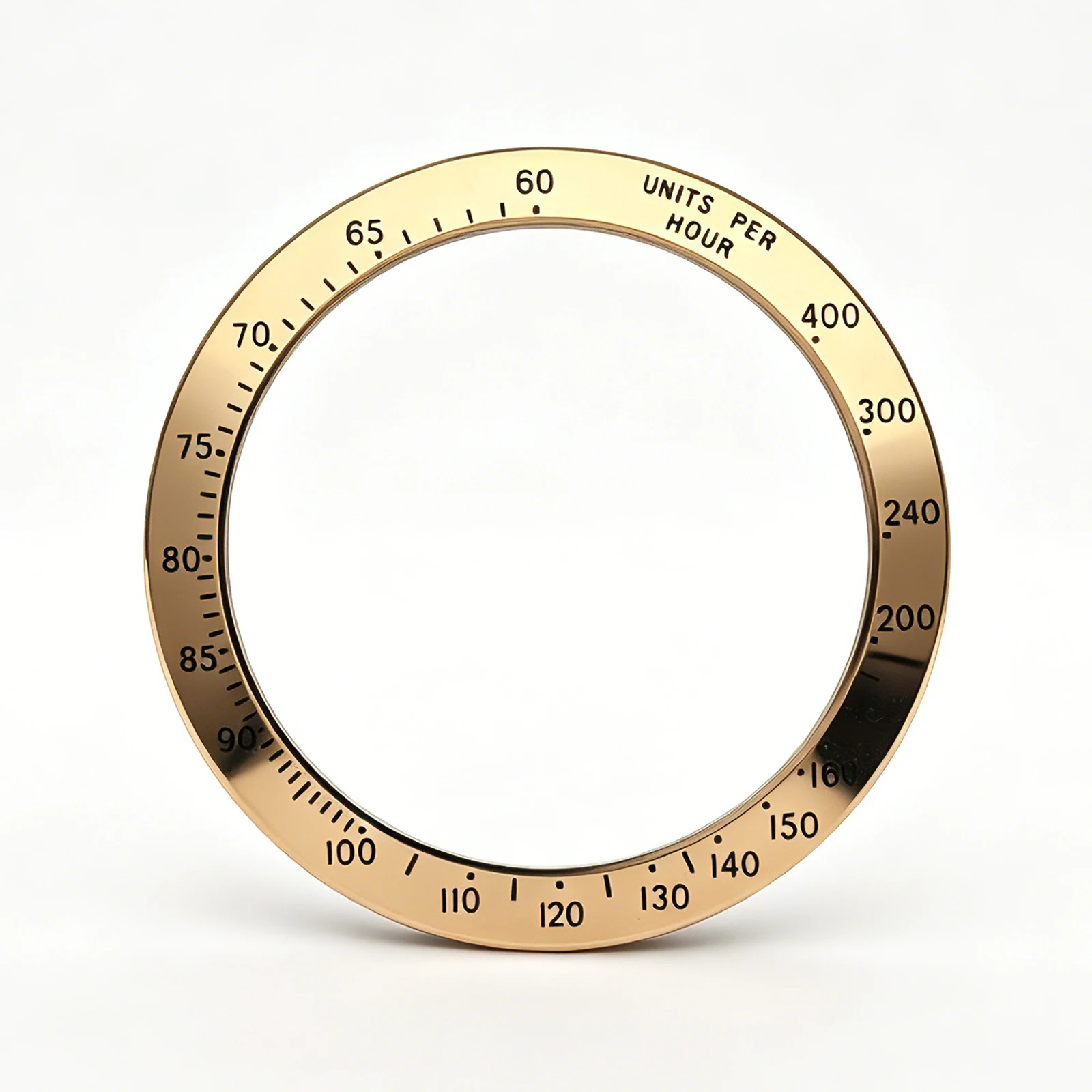 Daytonna 116503 116508 Gold Bezel, 18K Plated Stainless Steel Replacement for RLX 40mm, Aftermarket Watch Parts