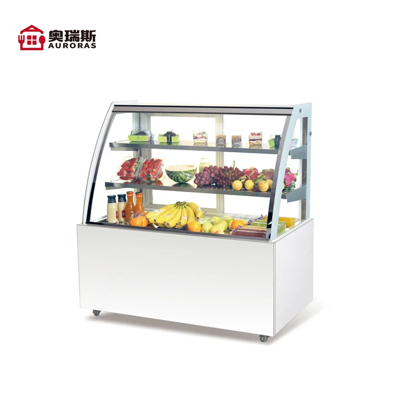 

Fruit Basket Display Chest Freezer Mini Showcase Cake Showcase Glass Door Chiller Freezer