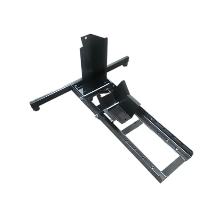 

Подставка для мотоциклетного колеса, сверхпрочная стальная, для передних шин, подходит для колес от 15 до 22 дюймов, самоблокирующаяся опора для прицепов, гаражей и мастерских