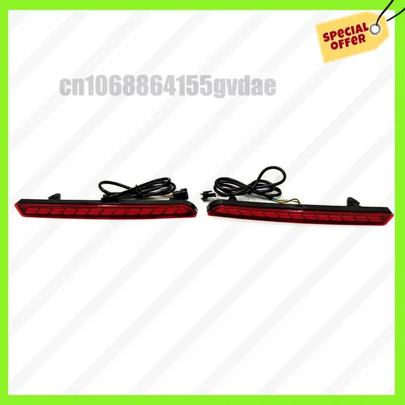 -A61K بدوره مصباح إشارة متتابعة الضباب مصباح الفرامل ضوء LED المصد الخلفي عاكس لتويوتا سيينا 2021 2022 2023