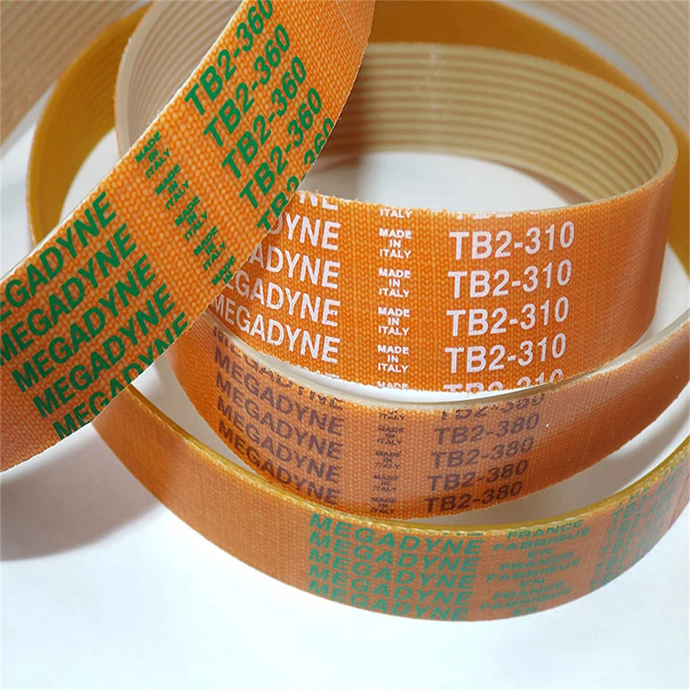 TB2-310/330/345/360/380/400/480 PU endless ribbed belt Automatic Meat slicer Rib Belt,Meat Cutter Small Transit belt,1pcs price