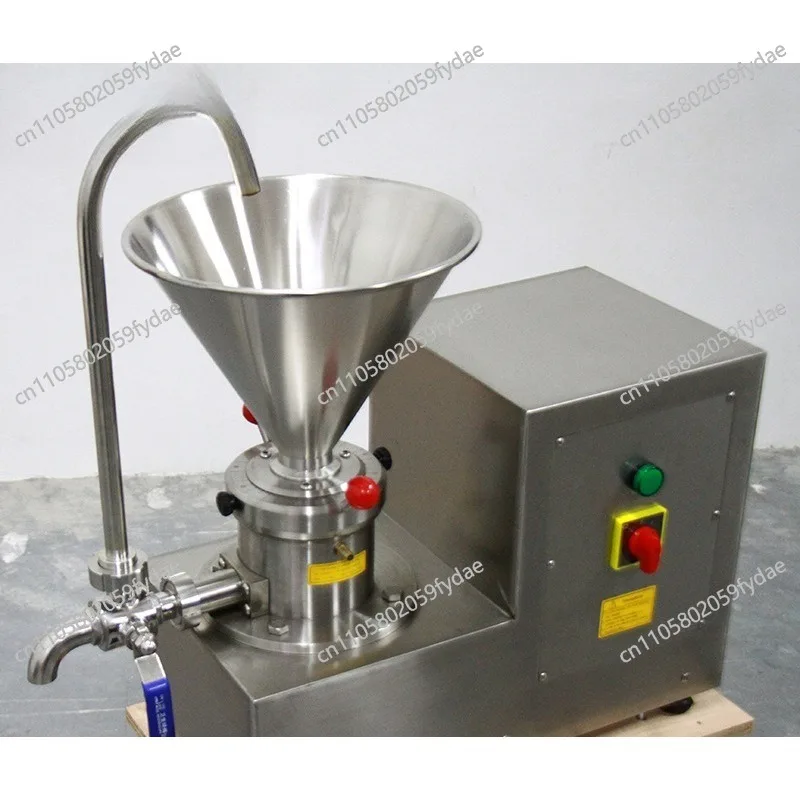 JMS-60 Vertical Colloid Mill Electric Industrial Grinding Machine High-speed Nut Butter Grinding Machine Colloid Mill