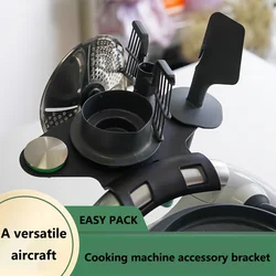 Tm5 tm6 suporte de rack de armazenamento espaço para até 5 acessórios adequados para acessórios thermomix ferramenta de cozinha