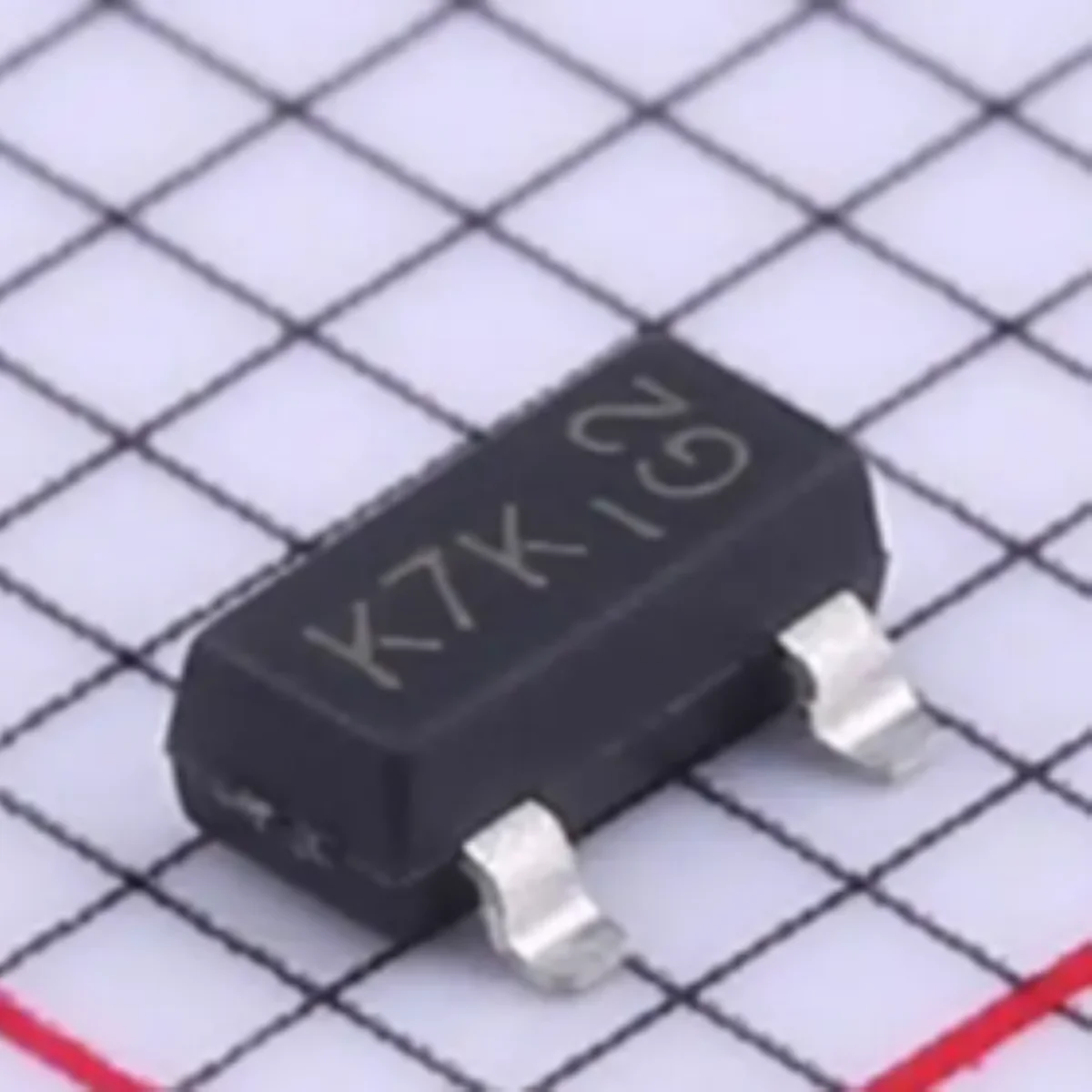 2N7002K-7 marcado K7K SOT23-3 TO236 tubo de efecto de campo Original K7K 370mW 60V 380mA 1 Canal N 0.38A N-CH 2N7002K MOSFETs K7K