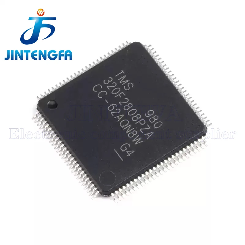 TMS320F2808PZA TMS320F2808 320F2808PZA TMS320F2808PZAR LQFP-100 Процессоры цифровых сигналов SMD IC