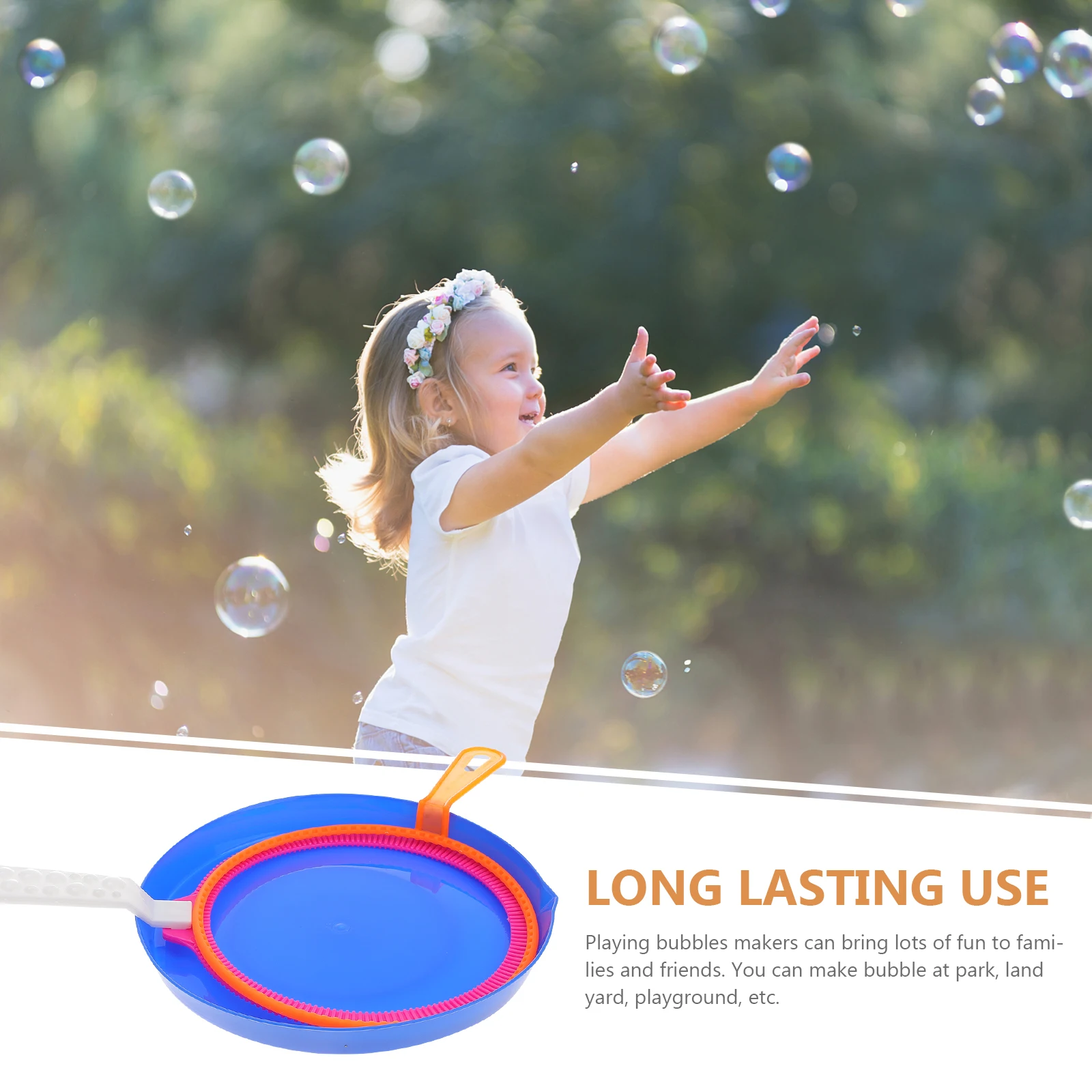 

3 Pcs Wand Bubbles Wands for Children Tray The Diy Circle Tool