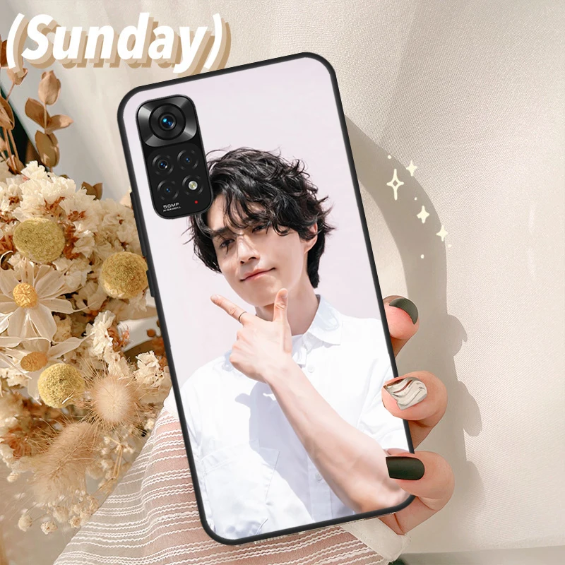 Korean actors Lee Dong Wook Case For Redmi Note 11 10 8 9 12 Pro Plus Note 12S 11S 10S 9S Cover For Redmi 12C 9C 10C 10A