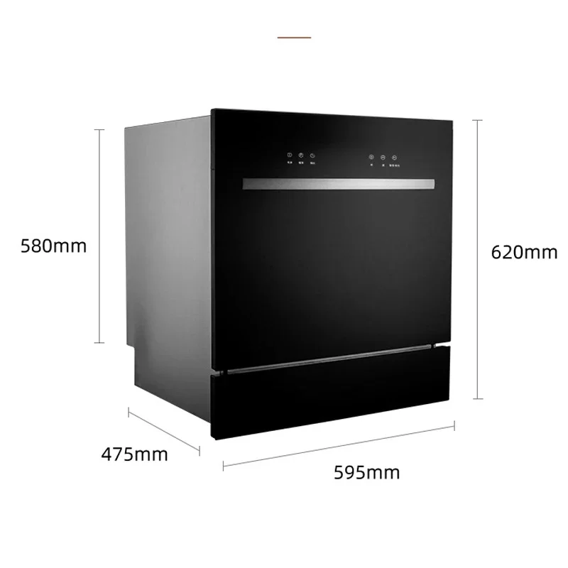 Commercial Dishwasher Large Built-in Freestanding Intelligent Dish-washing Machine Drawer Automatic Disinfection Dishwasher