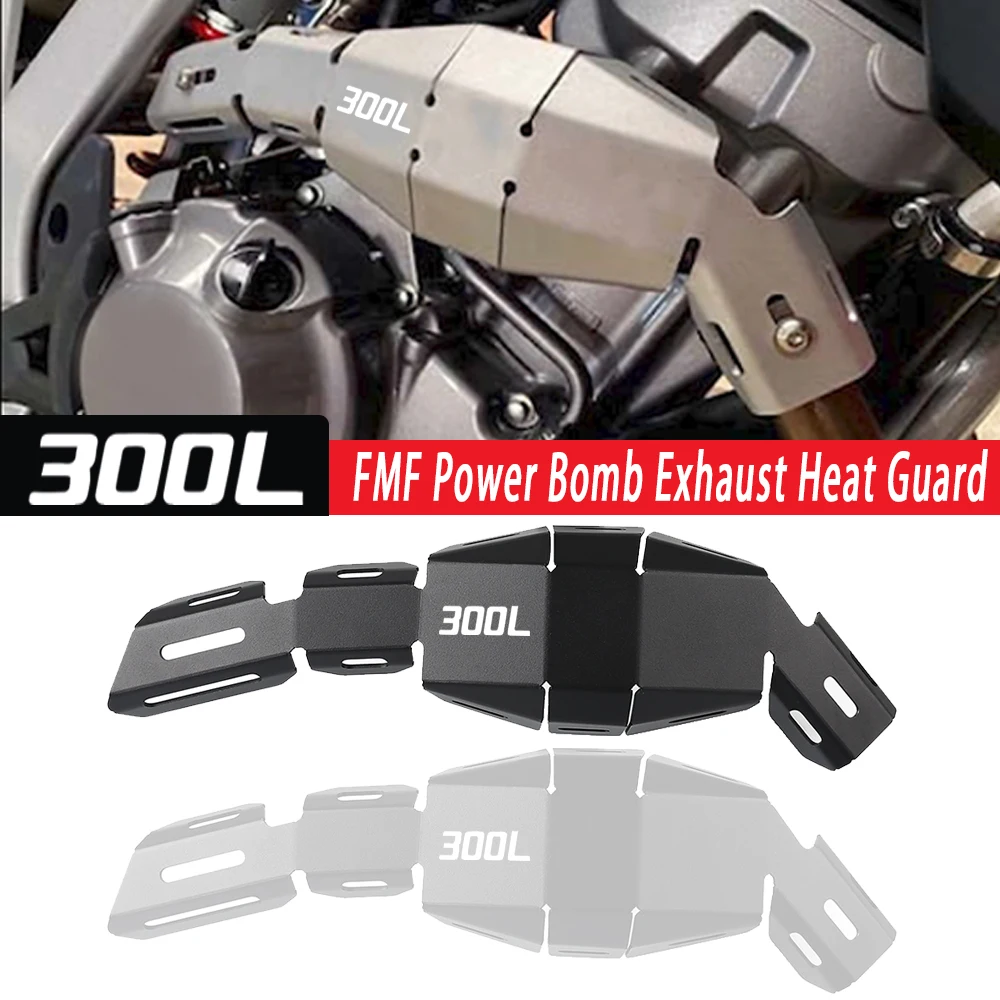 

2026 FOR HONDA CRF300L CRF300 L CRF 300 L 300L 2020 - 2025 2024 Exhaust Muffler Heat Shield Protector Guard Anti-Scalding Cover