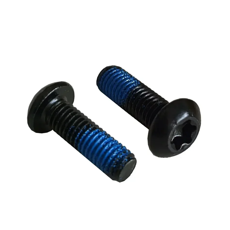 NFOX-TORNILLO PARA bicicleta de montaña, disco de freno T25 M5x16mm, accesorios de acero inoxidable alargados, 6/12 piezas, Universal