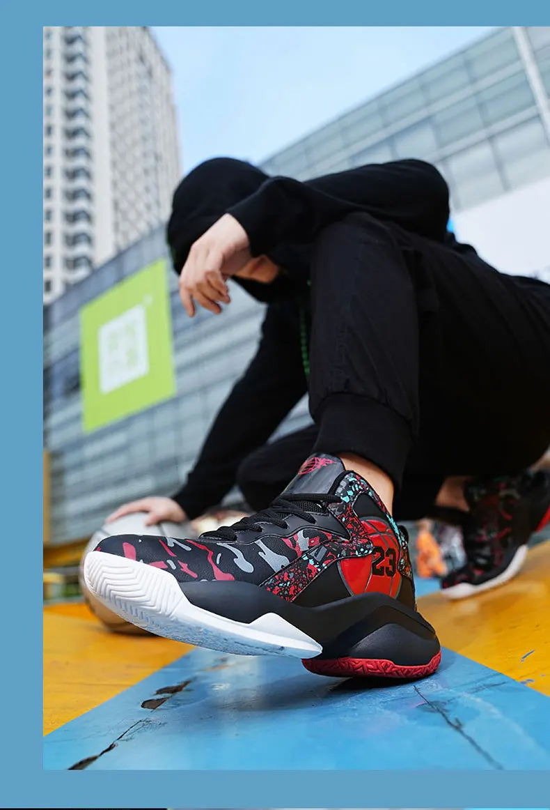 

2025 New Men's Basketball Shoes, Durable, Anti-slip, Casual Sports Shoes, Lightweight Breathable Mesh Shoes for Women