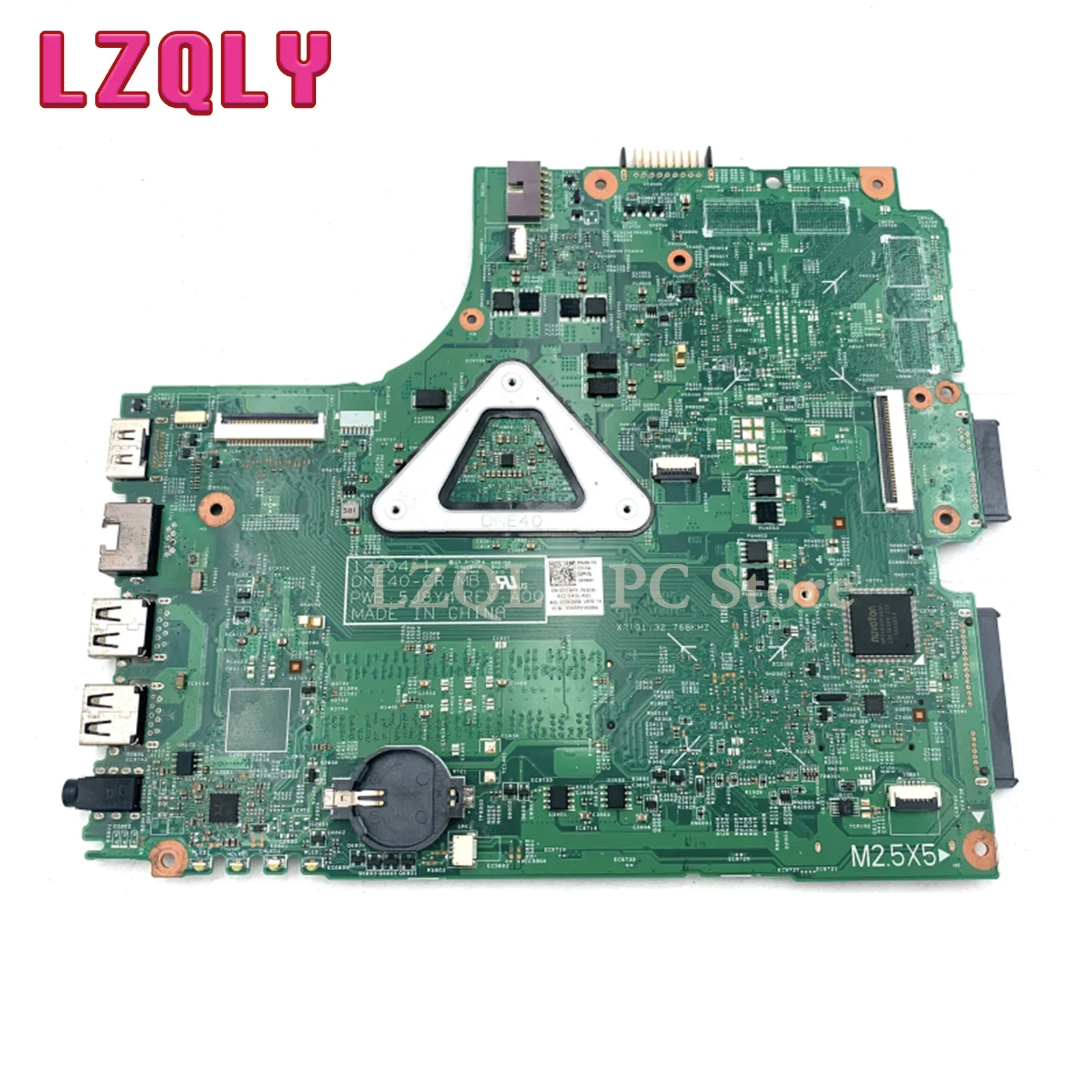 For dell Inspiron 2421 3421 5421 Laptop Motherboard with 1017U/I3/I5/I7 CPU PWB:5J8Y4 12204-1 Mainboard UMA