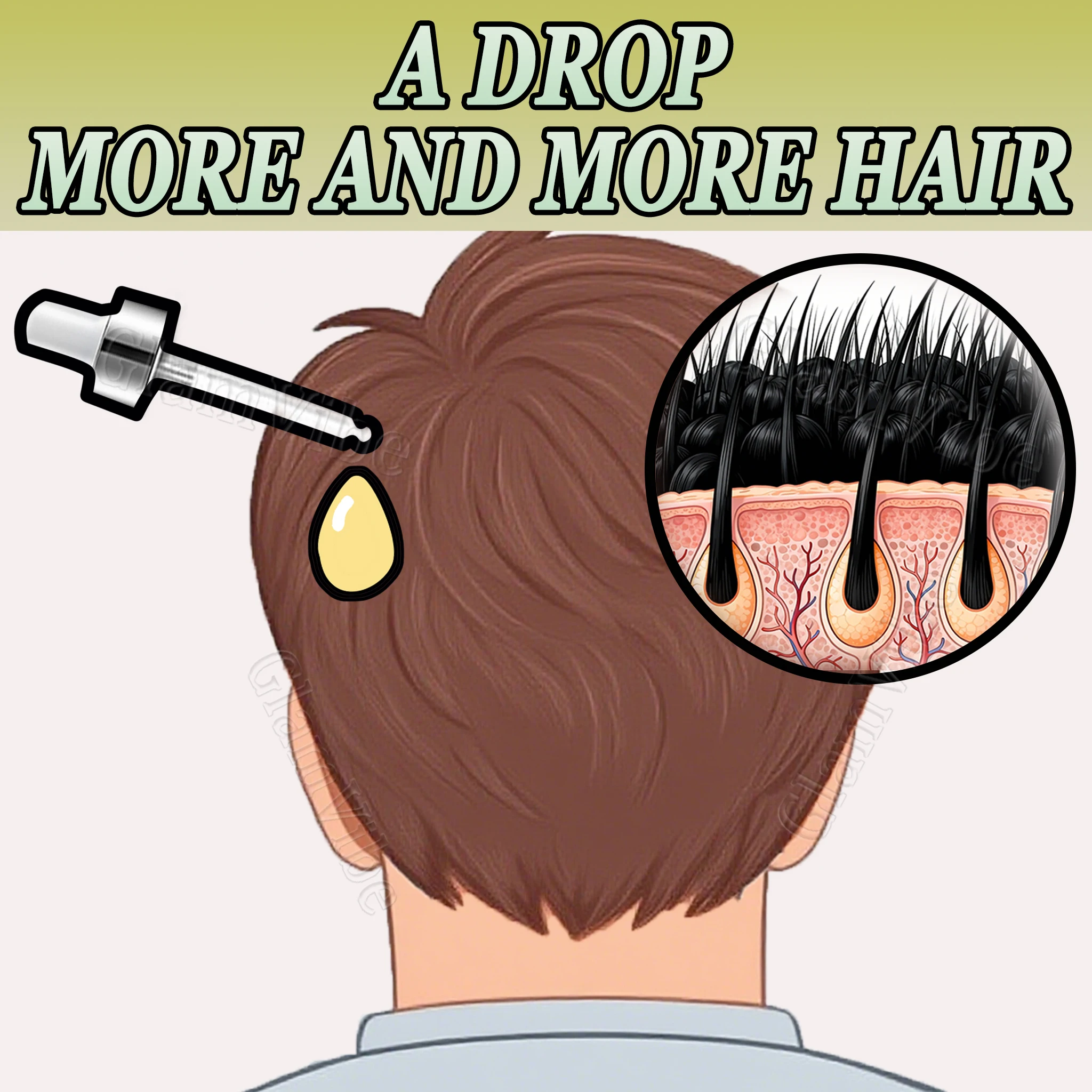 

Gentle formula, nourishes scalp and hair roots with zero burden.