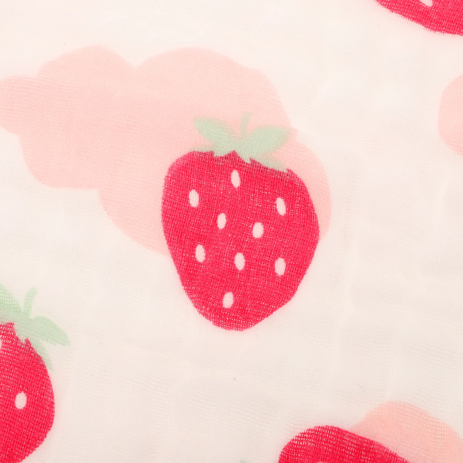 المرايل الطفل الشاش 30X30 سم لينة ماصة الفراولة طباعة الوليد لعابه المرايل للرضع للجنسين ملابس التجشؤ #4