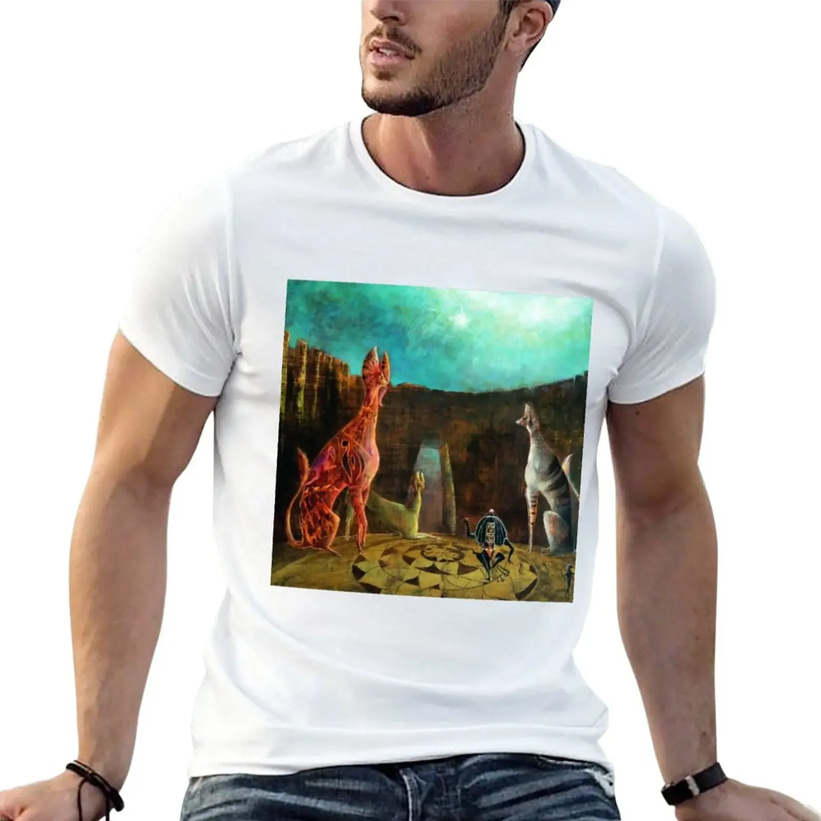 

New leonora carrington art for sale T-Shirt Short sleeve quick drying shirt mens white t shirts