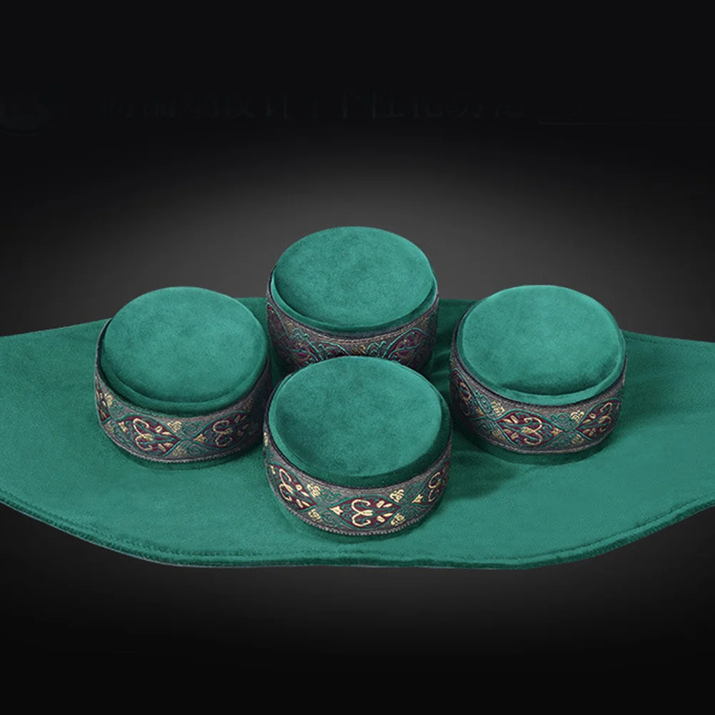 1 مجموعة صندوق الكى الأخضر دخاني المحمولة Moxa تدليك جهاز للرقبة المنزل استخدام خفيفة الوزن مقاومة للحرارة Moxa حامل