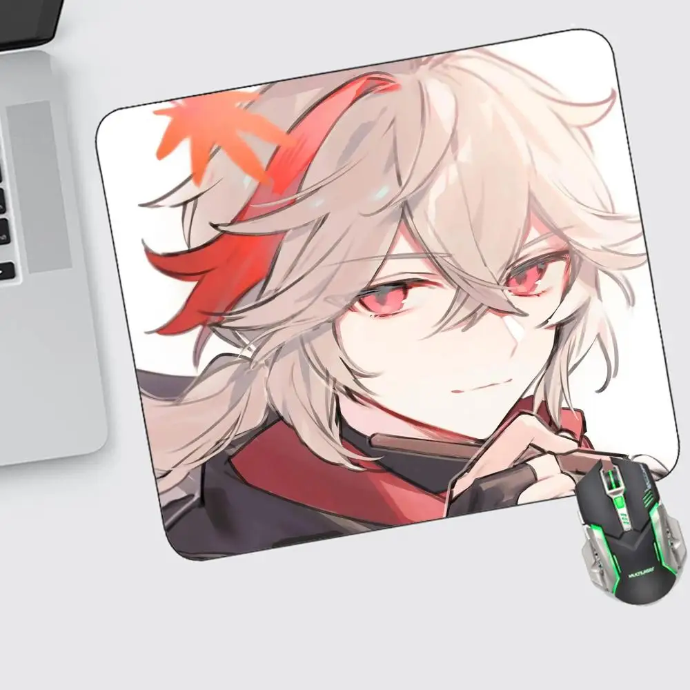 

Genshin Impact Mouse Pad Small Gaming Accessories Keyboard Computer Offices Desk Mat Pc Gamer Non-slip Rubber Mousepad