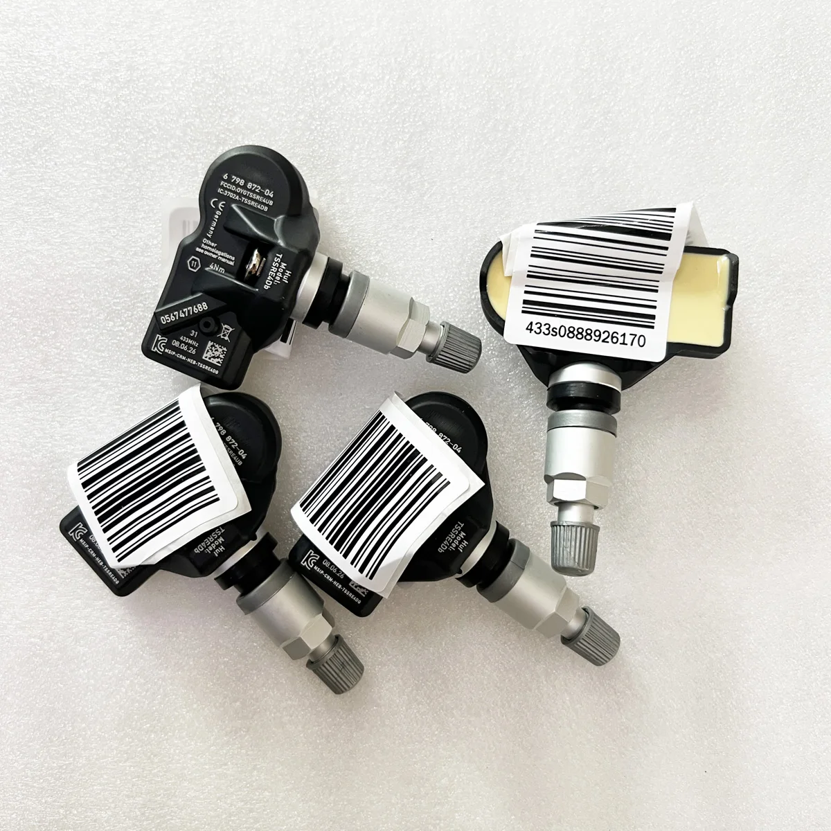 4 шт. датчиков давления в шинах TPMS 36106798872 для BMW F25 F26 X3 X4 Z4 F07 F10 F11 F06 F12 F13 E89 MINI R60 R58 R57 R61 R59